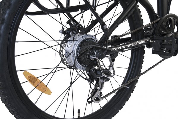 Электровелосипед WELLNESS CROSS RACK (750W 36v/15Ah)