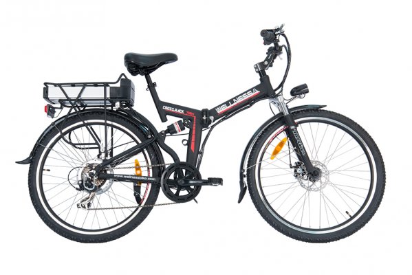Электровелосипед WELLNESS CROSS RACK (750W 36v/15Ah)