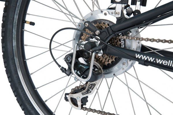 Электровелосипед WELLNESS CROSS RACK (750W 36v/15Ah)