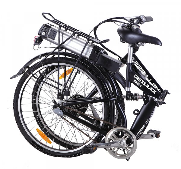 Электровелосипед WELLNESS CROSS RACK (750W 36v/15Ah)