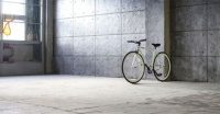 Велосипед Bear Bike Oslo (Белая светящаяся рама, белые обода)