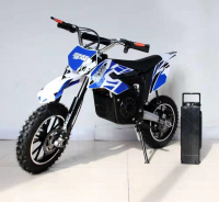 Электромотоцикл GreenCamel Dirt Bike DB300, 36V 800W R14 быстросъемная батарея