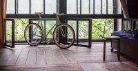 Велосипед Bear Bike Copenhagen (Мятно-зеленая рама, белые обода, грипсы и седло)