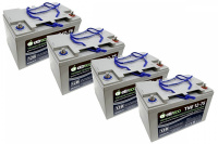 Комплект тяговых аккумуляторов Eltreco TNE12-75 (48V60A/H C3) Комплект тяговых аккумуляторов Eltreco TNE12-75 (48V60A/H C3)