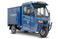 Грузовой электротрицикл Rutrike КАРГО Кабина Дуал NEXT обогрев 72V 2000W