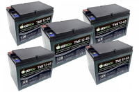 Комплект тяговых аккумуляторов Eltreco TNE12-65 (60V58A/H C3) Комплект тяговых аккумуляторов Eltreco TNE12-65 (60V58A/H C3)