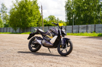 Электромотоцикл WHITE SIBERIA SUPER SOCO TS STREET HUNTER