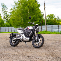 Электромотоцикл WHITE SIBERIA SUPER SOCO TC MAX