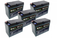 Комплект тяговых аккумуляторов Eltreco TNE12-52 (60V45A/H C3) Комплект тяговых аккумуляторов Eltreco TNE12-52 (60V45A/H C3)