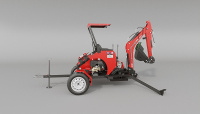 Прицепной мини экскаватор RED RHINO RBV-06 Max Прицепной мини экскаватор RED RHINO RBV-06 Max