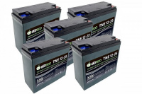 Комплект тяговых аккумуляторов Eltreco TNE12-25 (60V21A/H C3) Комплект тяговых аккумуляторов Eltreco TNE12-25 (60V21A/H C3)