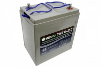Тяговый аккумулятор Eltreco TNE6-250 (6V200A/H C3) Тяговый аккумулятор Eltreco TNE6-250 (6V200A/H C3)