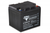 Тяговый гелевый аккумулятор RuTrike 6-GFM-40 (12V43A/H C20)
