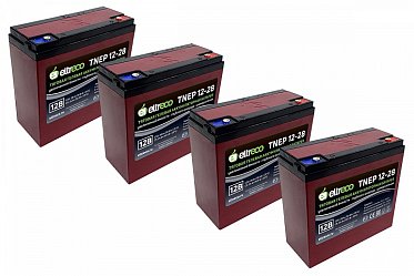 Комплект тяговых аккумуляторов Eltreco TNEP12-28 (48V23.5A/H C3) <br />
<b>Warning</b>:  Undefined array key 
