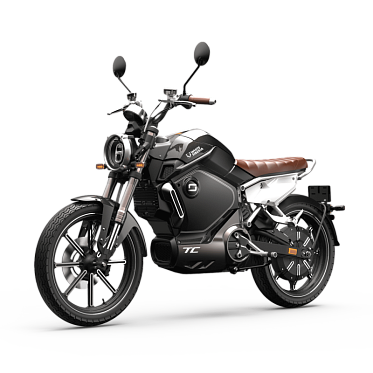 Электромотоцикл WHITE SIBERIA SUPER SOCO TC 