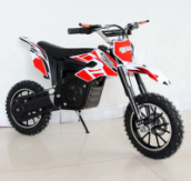 Электромотоцикл GreenCamel Dirt Bike DB400, 48V 1200W R14 быстросъемная батарея, Цвет: Красный