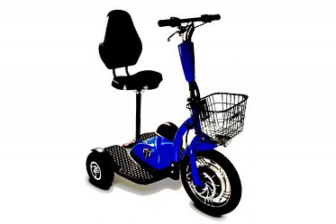 Электросамокат Zappy3 Pro Flex электротрицикл трехколесный 