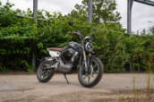Электромотоцикл WHITE SIBERIA SUPER SOCO TC (Зеленый)