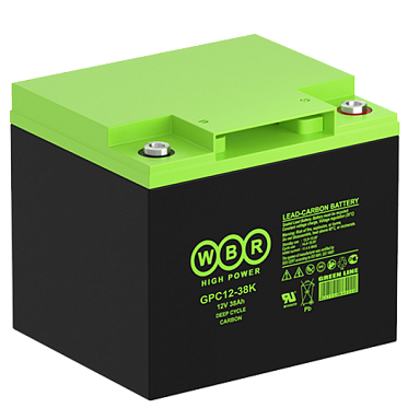 Тяговый аккумулятор WBR GPC12-38K  WBR00015