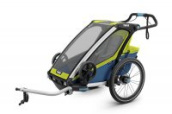 Велоприцеп мультиспортивная коляска Thule Chariot Sport 1limegreen Велоприцеп мультиспортивная коляска Thule Chariot Sport 1limegreen