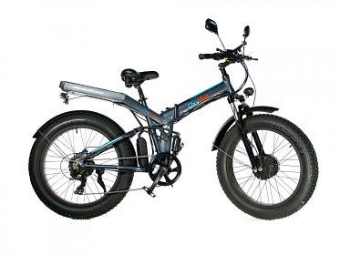 Электро фэтбайк OxyVolt Puma 24 Double 2 складной 2021 