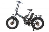 Электро фэтбайк E-motions FAT 20 All Mountain Double 2 Turbo ( 1000w 48v 18Ah) 2020 (Цвет: Черный)
