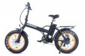 ВЕЛОГИБРИД CYBERBIKE FAT 500W Черно-оранжевый