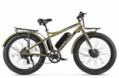 Велогибрид VOLTECO BIGCAT DUAL NEW 2023 Хаки