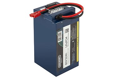 Литиевый тяговый аккумулятор Gelbert LiFePO4 (60V/32Ah/50A/1,920Wh) BT/Display 0000186