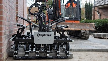 Гидравлический захват для плитки для экскаватора Multi6 M Opt0005