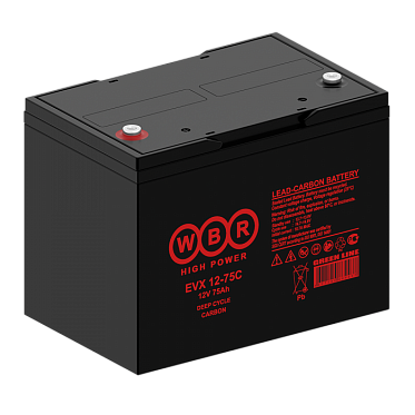 Тяговый аккумулятор EVX12-75C WBR WBR0010
