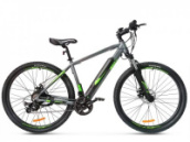 Велогибрид Eltreco Ultra Trend (Черно-зеленый-2498)