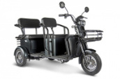 Электротрицикл Rutrike Экипаж 60V 800W Черный