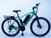 Электровелосипед FURENDO E-X5 350 GT зеленый матовый