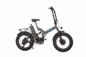 Электро фэтбайк E-motions FAT 20 All Mountain Double 2 Turbo ( 1000w 48v 24.5Ah) 2020 (Цвет: Графит)