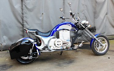 Электромотоцикл GreenCamel Chopper C200, 72V 3000W R15 